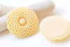 10 pcs of Resin Round Flower Cameo Cabochon 34mm A2249