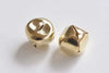 10 pcs Cross Gold Pet Jingle Bells Charms 10mm 20mm 35mm