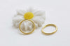 200 pcs Gold Tone Steel Open Jump Rings Size 10mm 18gauge A7062
