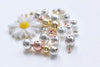 925 Sterling Silver Seamless Round Beads Smooth Spacer Beads 2mm-7mm