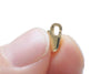 4 pcs 925 Sterling Silver Rectangle Lobster Claw Clasps 8mm