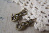20 pcs Antique Bronze 3D Mermaid Charms Fairy Pendants A4672