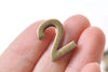 Antique Bronze Arabic Number 0 1 2 3 4 5 6 7 8 9 Bracelet Beads