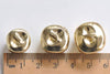 10 pcs Cross Gold Pet Jingle Bells Charms 10mm 20mm 35mm