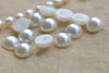 Resin Pearl White Round Flat Back Half Cabochon Wedding Deco Embellishments
