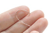 4 pcs (2 Pairs) 925 Sterling Silver Textured Earring Hook Earwires Findings