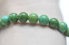 One Strand Natural Green Turquoise Round Howlite Stone Beads 4mm-12mm