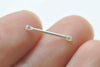 6 pcs 925 Sterling Silver Connecting Rod Bar Link Jewelry Connector 15mm/20mm