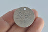 10 pcs Antique Silver Round Fabulous Love Quote Charms Pendants 24mm