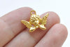 20 pcs Shiny Gold Lovely Angel Charms Pendants 11x20mm A9012