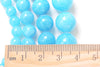 One Strand Blue Jade Round Gemstone Beads 6mm/8mm/10mm/12mm