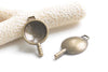 10 pcs Antique Bronze I Love You Frying Pan Charms