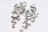 10 pcs of Antique Silver Flying Dragon Charms Pendants 20x45mm
