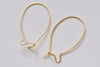 50 pcs Brass Kidney Earwire 32mm