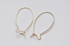 50 pcs Brass Kidney Earwire 32mm
