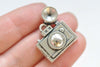 10 pcs Bronze/Silver Flashlight Camera Charms Pendants