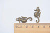 10 pcs Little Seahorse Charms Pendants 12x29mm