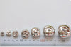 10 pcs Cross Platinum Pet Jingle Bells Charms 10mm 20mm 35mm