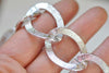 6.6 ft (2m) Silver Tone Aluminium Thick Curb Chunky Chain A4443
