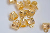 Antique Bronze/Silver/Copper/Gold/Rose Gold Bail Charms Set of 30