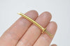 Japanese Blade Katana Sword Charms 8x50mm Set of 10