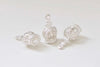 3D Crown Charms 8x17mm Antique Bronze/ Silver/Gold Set of 10