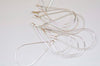 20 pcs Bronze/Silver/Gold Openable Earwire Teardrop Earring Hoops 23x45mm
