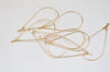 20 pcs Bronze/Silver/Gold Openable Earwire Teardrop Earring Hoops 23x45mm