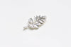 Back Loop Tree Pendants Raw Brass/Gold/Silver/24K Gold Set of 4