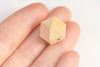 Faceted Geometric Beech Wood Beads Wooden Findings 10mm to 30mm