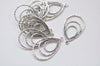 Chandelier Earring Teardrop Pendant Charms Set of 10