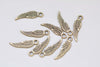 Small Feather Wing Angel Themed Charms 5x16mm