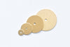Raw Brass Flat Round Blank Disc Spacer Beads 4mm-30mm