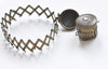 Flexible Purse Frame Expandable Sewing On Purse Frame Bronze/Silver/Gold