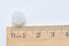 One Strand Jade White Faceted Rondelle Crystal Glass Abacus Beads 8x10mm A4615