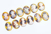 Gorgeous 1 pc Resin Angel Lady Oval Cameo Cabochon 30x40mm