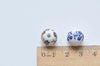 20 pcs Fancy Flower Chinese Ceramic Beads 6mm/8mm/10mm/12mm/14mm/16mm/18mm