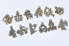 Bulk 12 Zodiac Constellation Astrology Charms