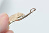 10 pcs Light Gold Gingko Gingkgo Leaf Connector Pendants 32x42mm
