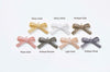 Lace Edge Bow Tie Knot Connectors Pendants Charms 23x43mm Bronze/Silver/Gold