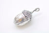 Antique Bronze/Silver Large Acorn Charm Pendants 19x41mm