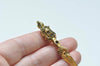 Three Buddha Faces Vajra Dorje Cross Buddhism Pendants