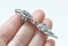 Three Buddha Faces Vajra Dorje Cross Buddhism Pendants