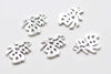 Antique Silver Chinese Character Fu Fortune/Goold Luck Charms 21x24mm