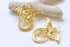 Antique Bronze/Silver/Gold/Gunmetal Flying Dragon Charms Pendants 43x47mm