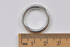 10 pcs of Antique Silver Smooth Round Circle Rings 23mm A1414