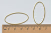 20 pcs Antique Bronze/Platinum/Gold Seamless Oval Rings Gemetric Shapes