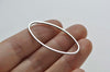 20 pcs Antique Bronze/Platinum/Gold Seamless Oval Rings Gemetric Shapes