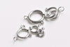 Stainless Steel Spring Ring Clasps 5mm/6mm/8mm/10mm/12mm/14mm/16mm/18mm
