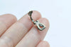 20 pcs of Antique Bronze Brass Ear Clips 12mm A816